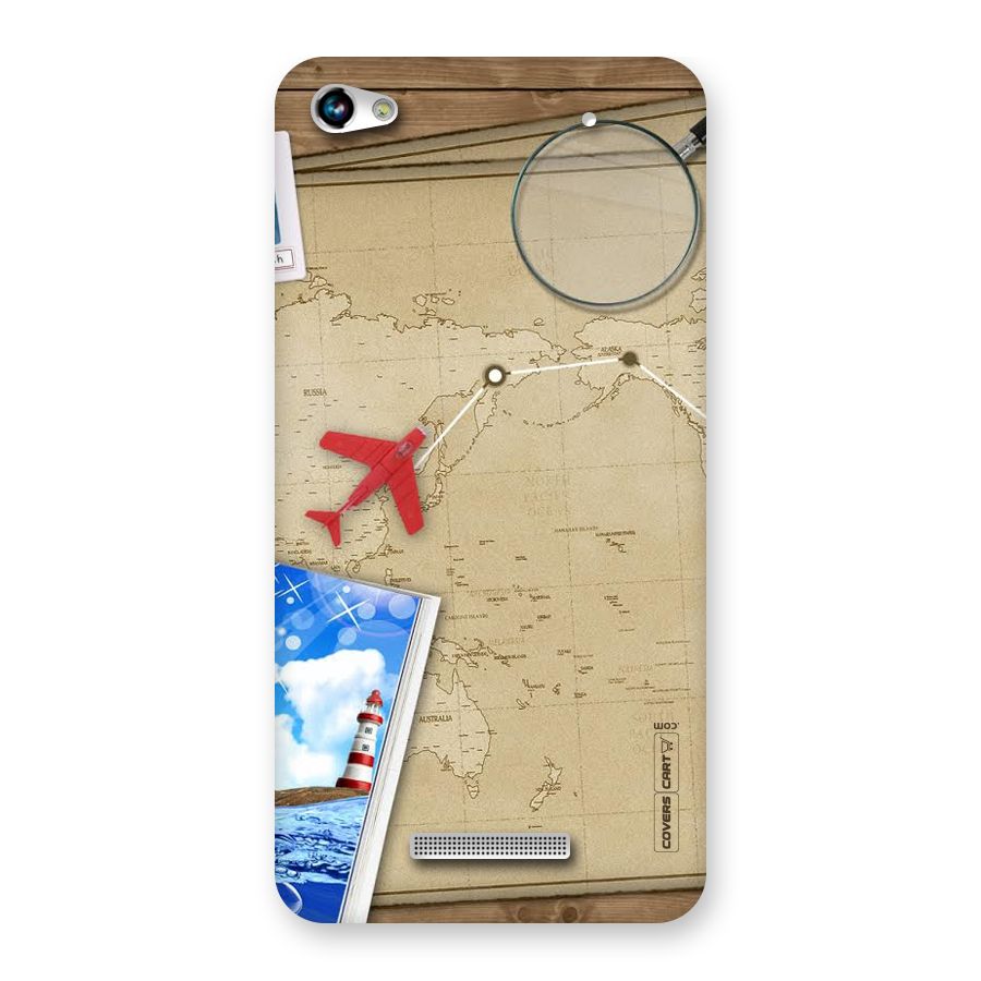 Summer Travel Back Case for Micromax Hue 2