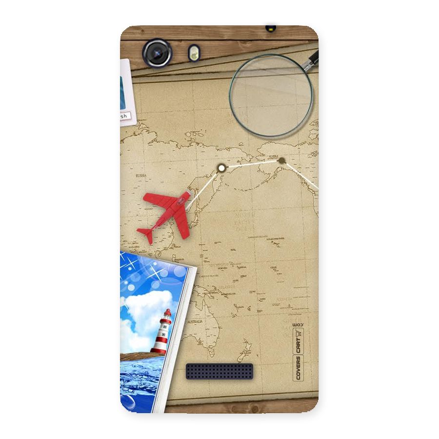 Summer Travel Back Case for Micromax Unite 3