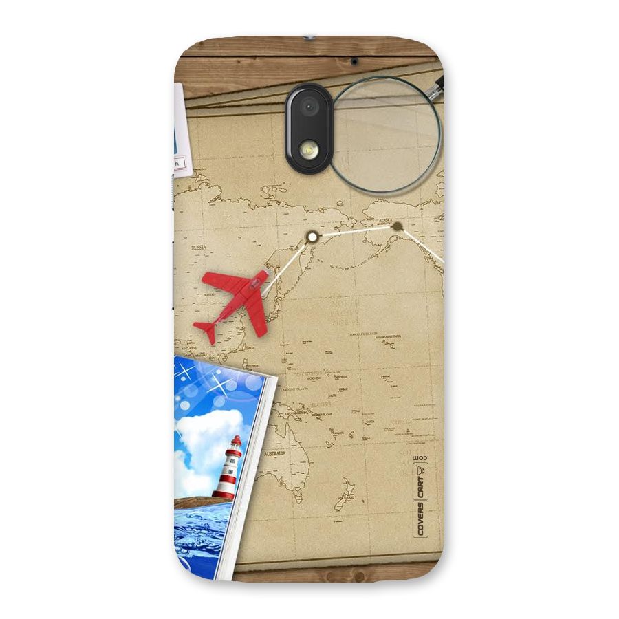 Summer Travel Back Case for Moto E3 Power