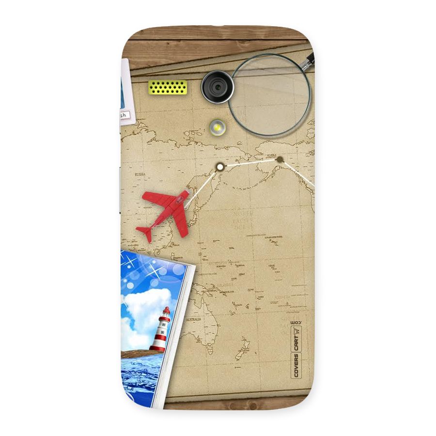 Summer Travel Back Case for Moto G