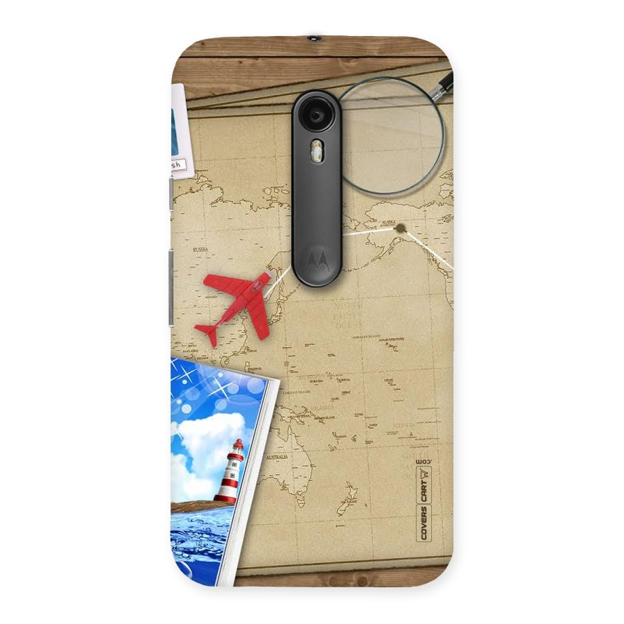Summer Travel Back Case for Moto G3