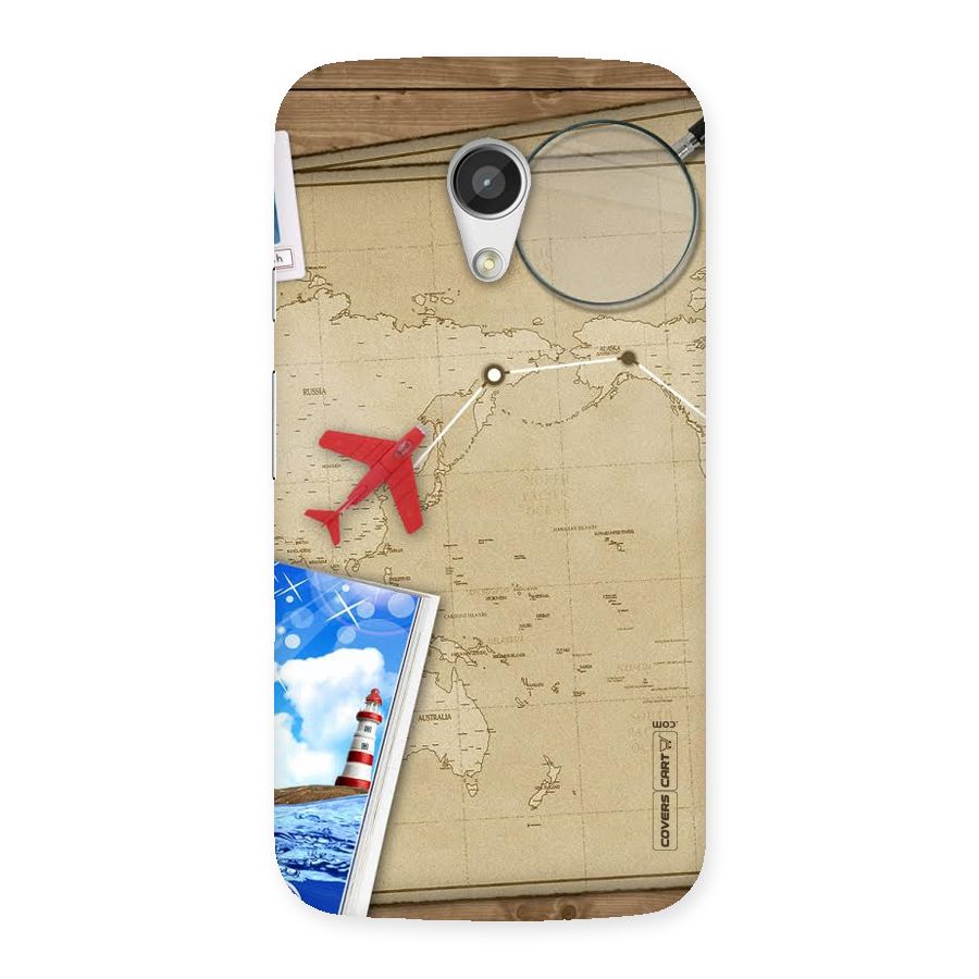 Summer Travel Back Case for Moto G 2nd Gen