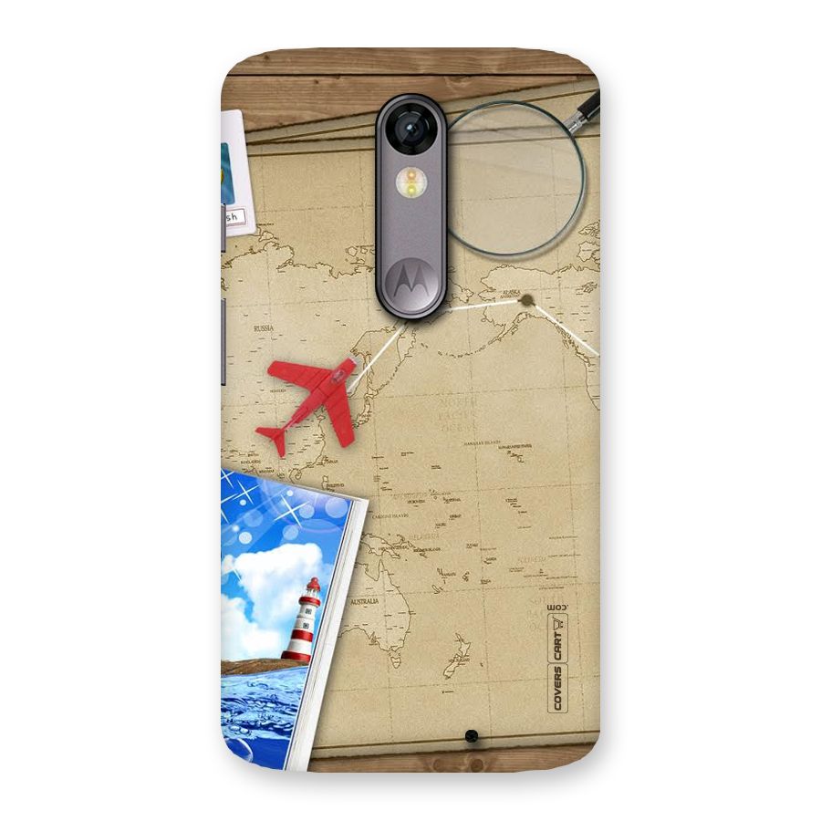 Summer Travel Back Case for Moto X Force