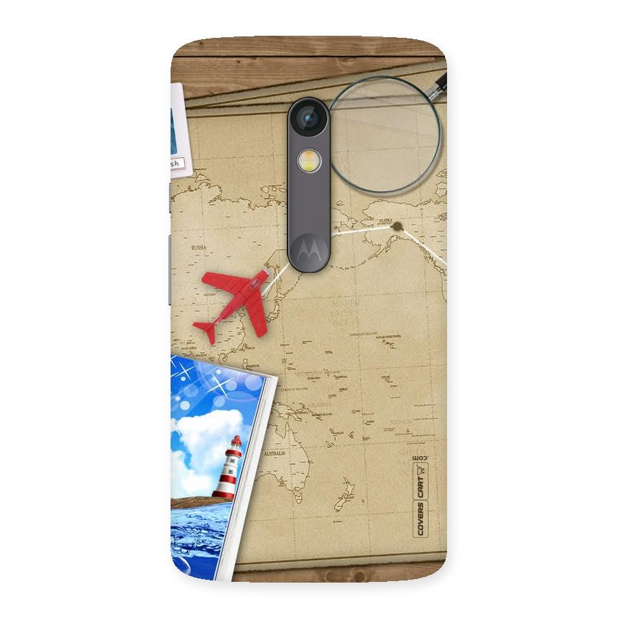 Summer Travel Back Case for Moto X Play