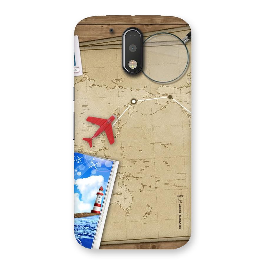 Summer Travel Back Case for Motorola Moto G4