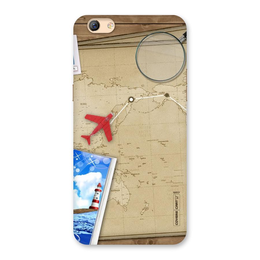 Summer Travel Back Case for Oppo F3 Plus