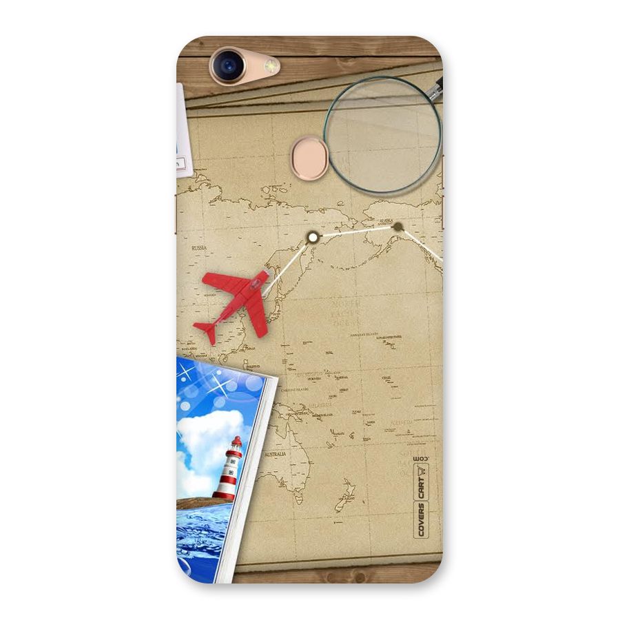 Summer Travel Back Case for Oppo F5