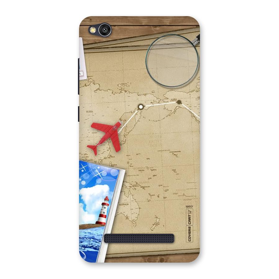 Summer Travel Back Case for Redmi 4A