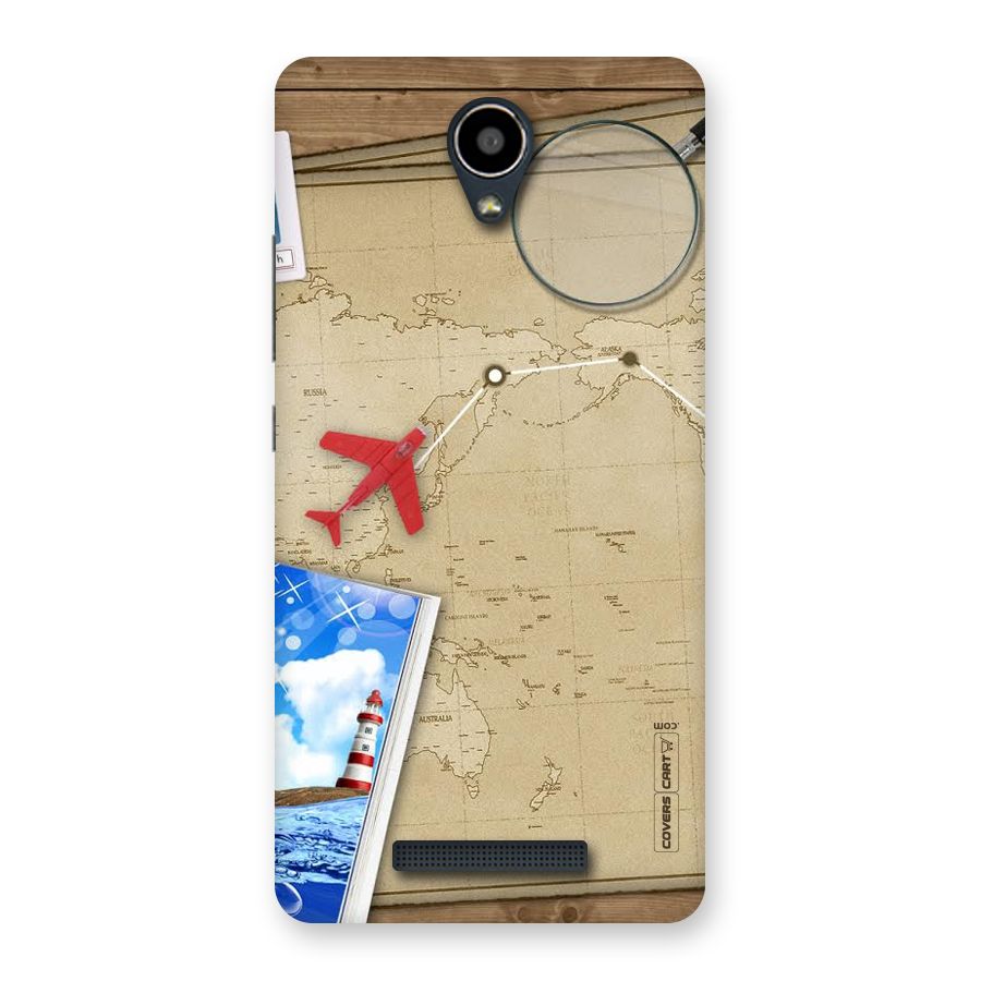 Summer Travel Back Case for Redmi Note 2