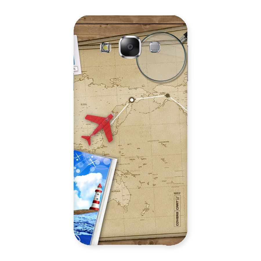 Summer Travel Back Case for Samsung Galaxy E5