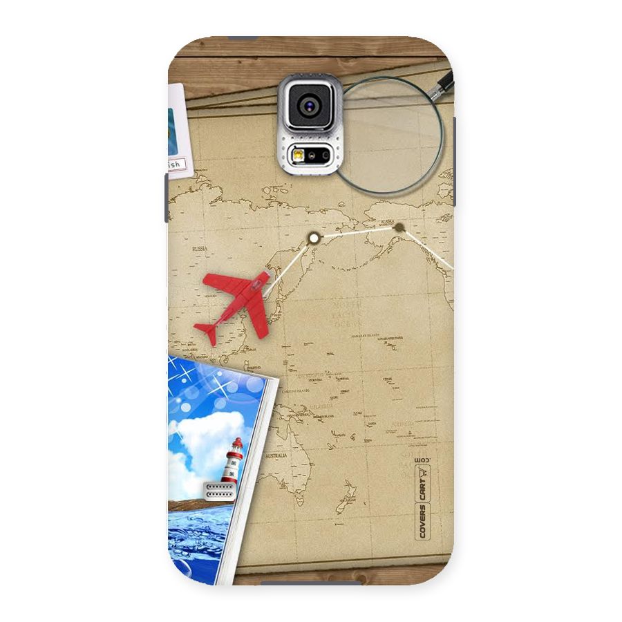 Summer Travel Back Case for Samsung Galaxy S5