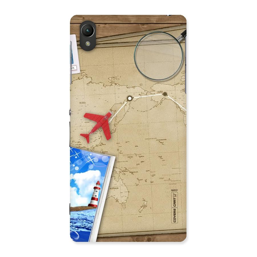 Summer Travel Back Case for Sony Xperia Z2