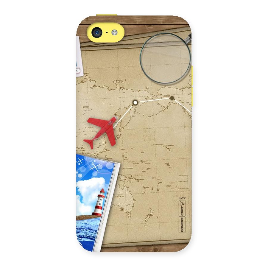 Summer Travel Back Case for iPhone 5C