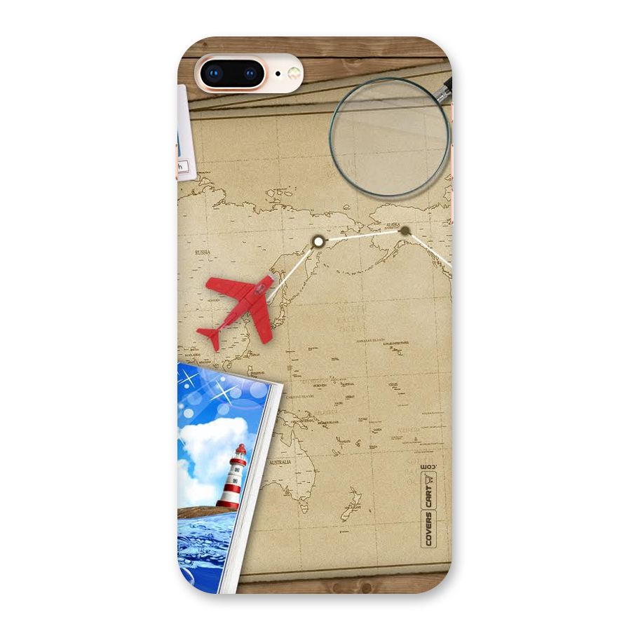 Summer Travel Back Case for iPhone 8 Plus