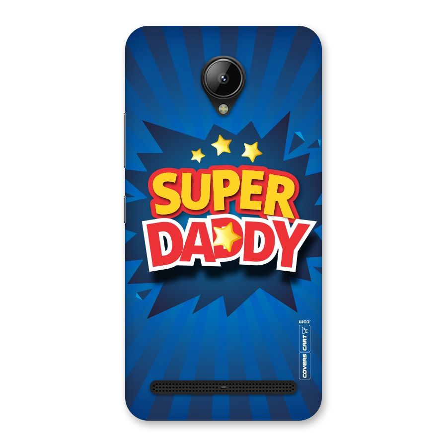 Super Daddy Back Case for Lenovo C2