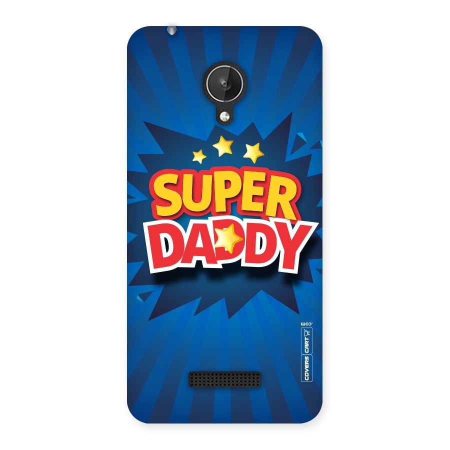 Super Daddy Back Case for Micromax Canvas Spark Q380