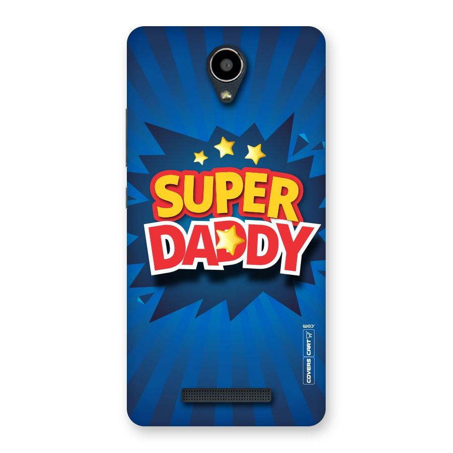 Super Daddy Back Case for Redmi Note 2