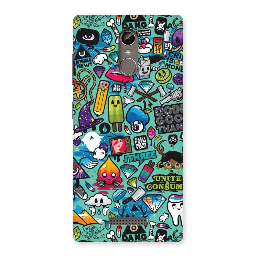 Sweet Candies Back Case for Gionee S6s