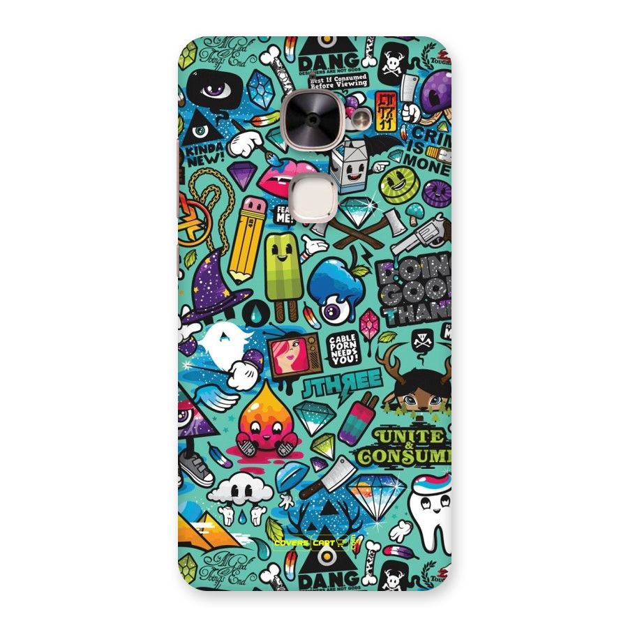 Sweet Candies Back Case for Le 2