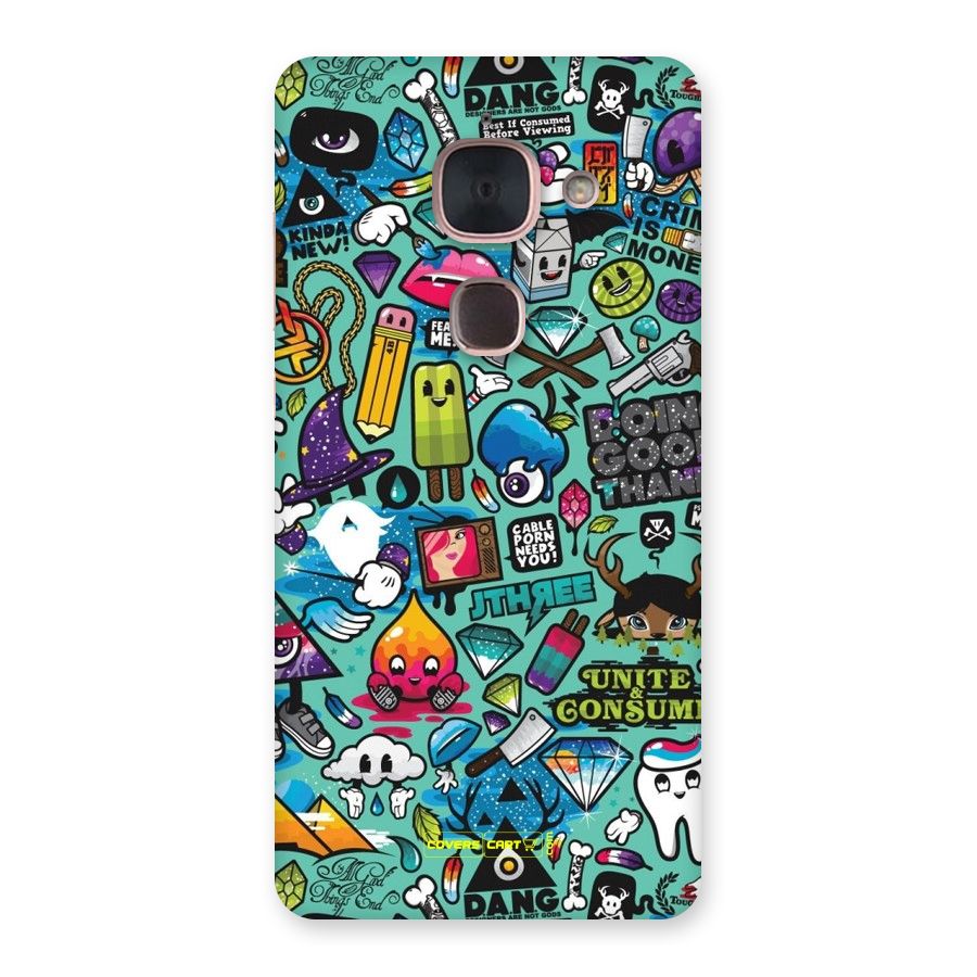 Sweet Candies Back Case for Le Max 2