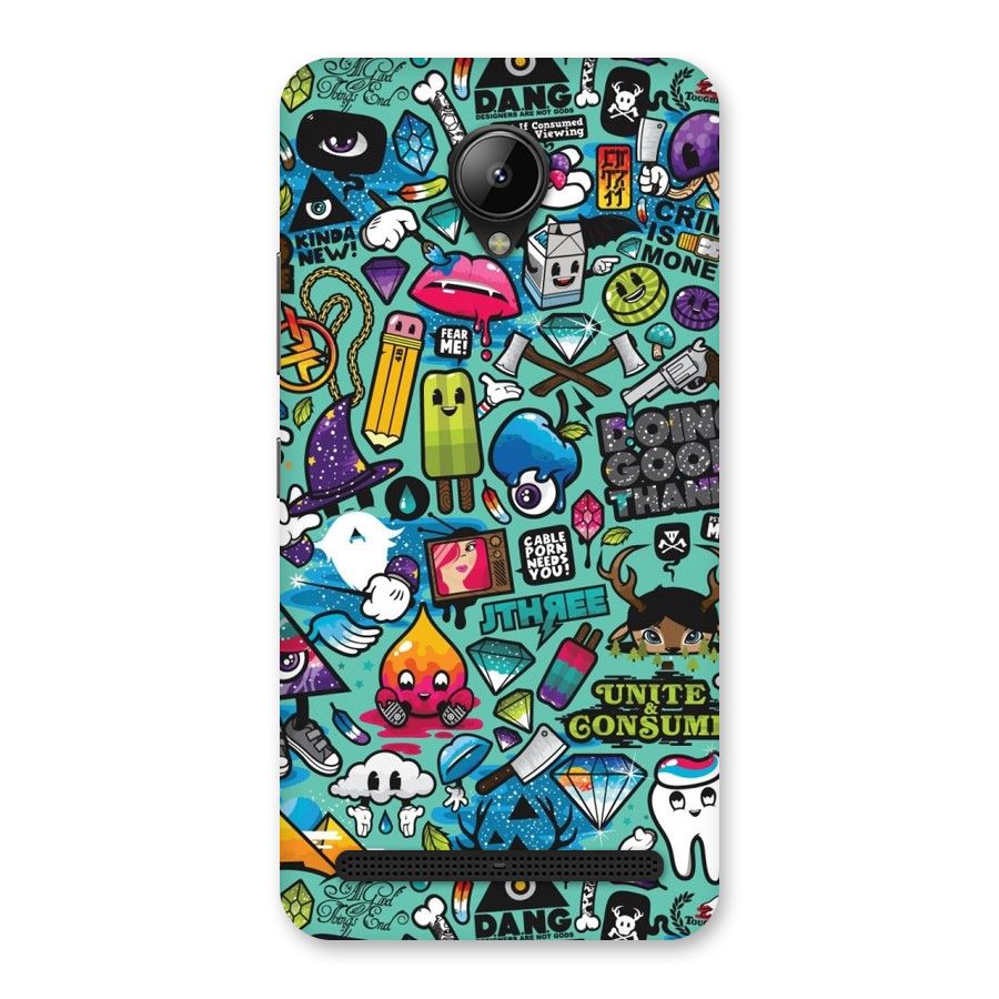Sweet Candies Back Case for Lenovo C2