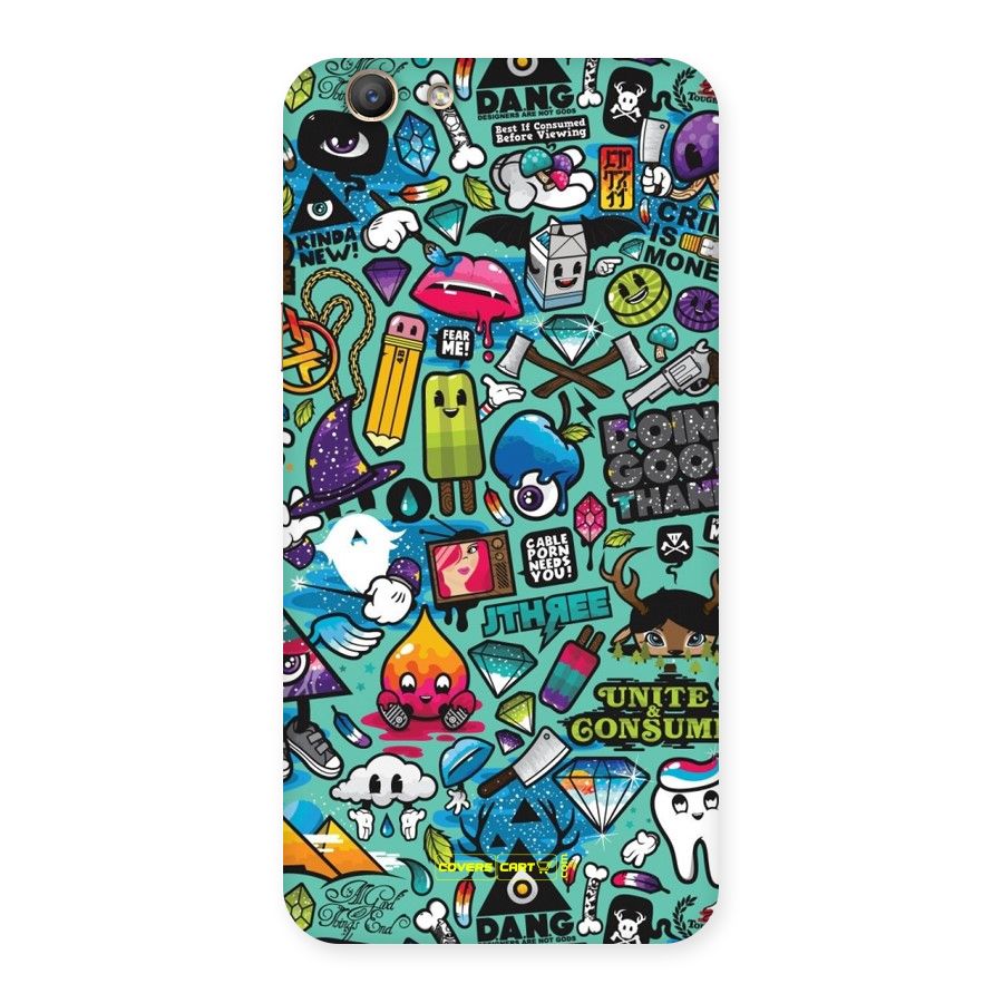 Sweet Candies Back Case for Oppo F1s