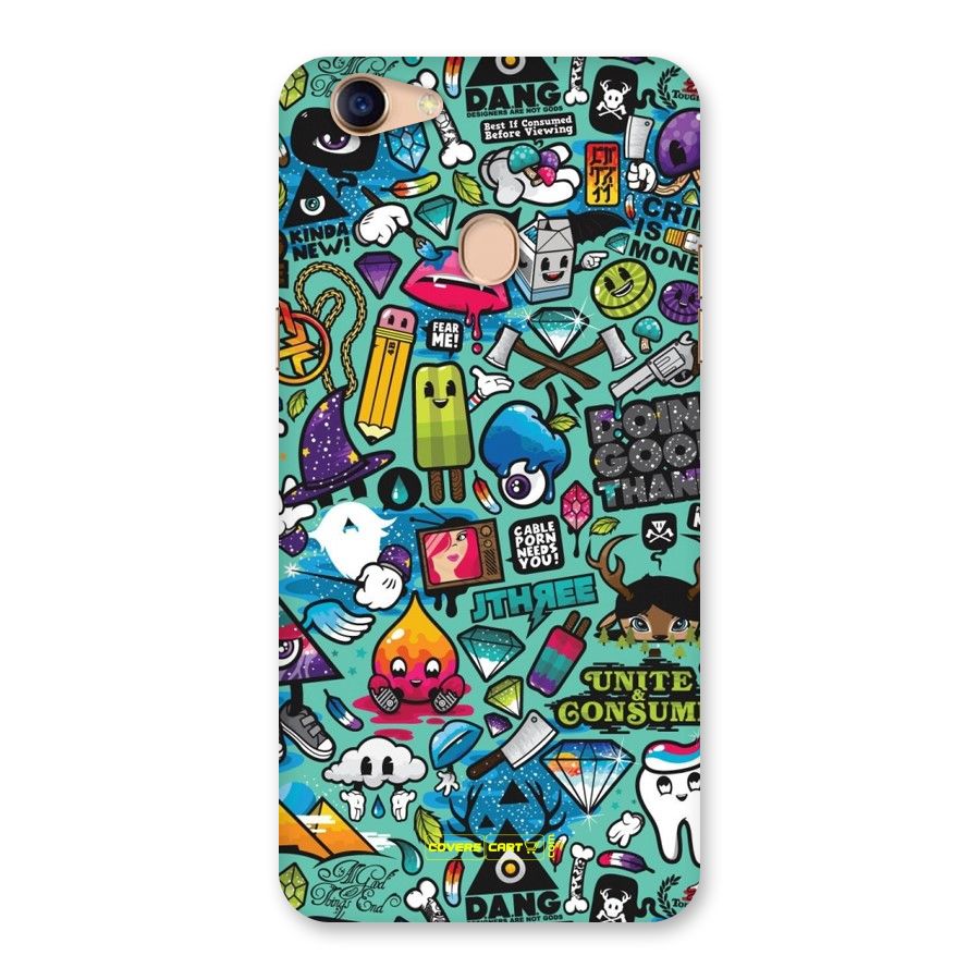 Sweet Candies Back Case for Oppo F5