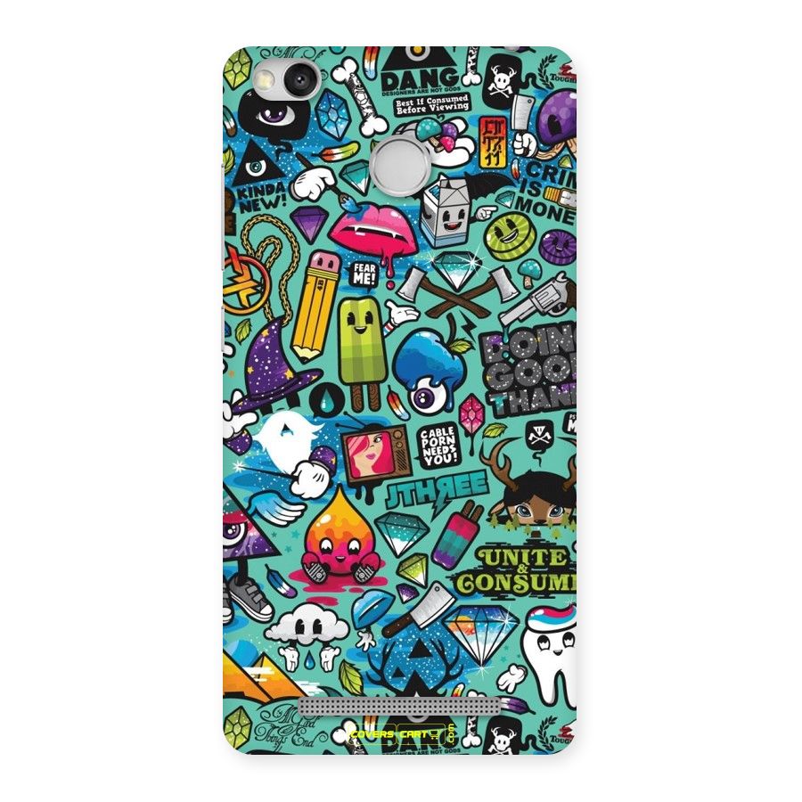 Sweet Candies Back Case for Redmi 3S Prime