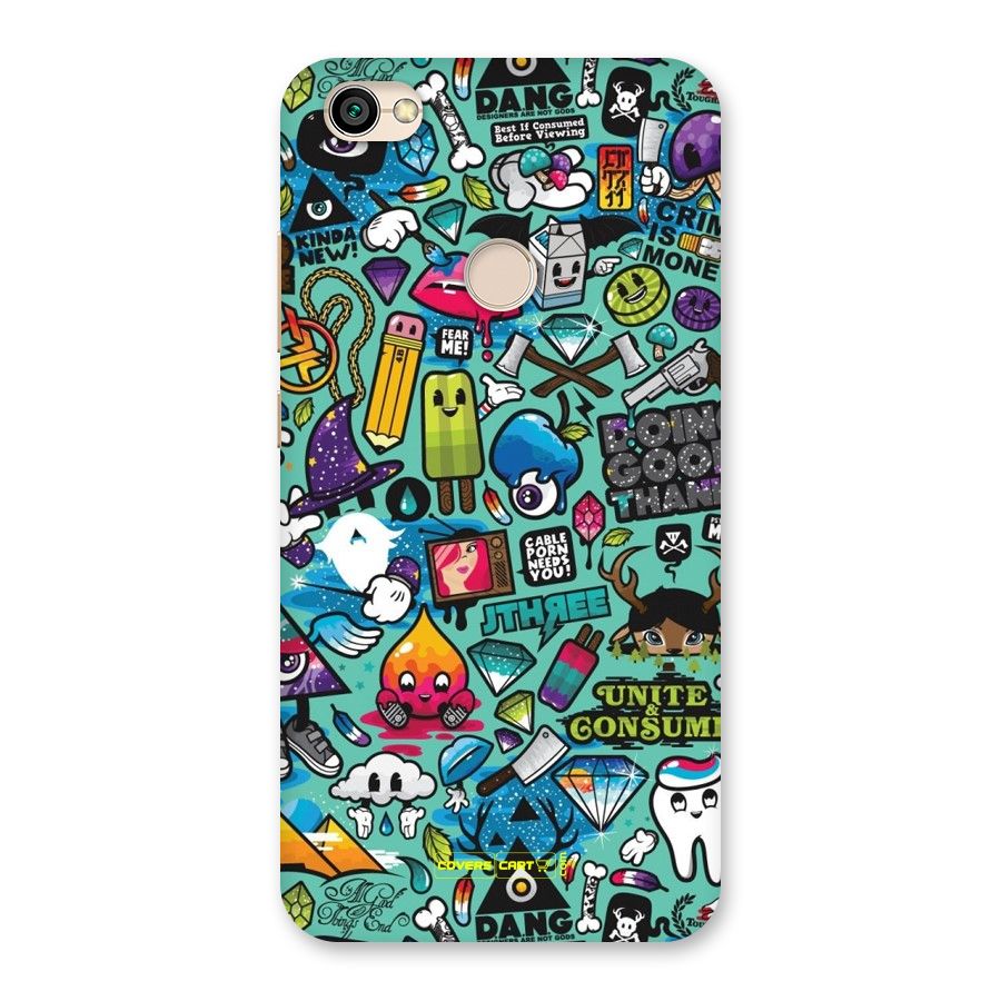 Sweet Candies Back Case for Redmi Y1 2017