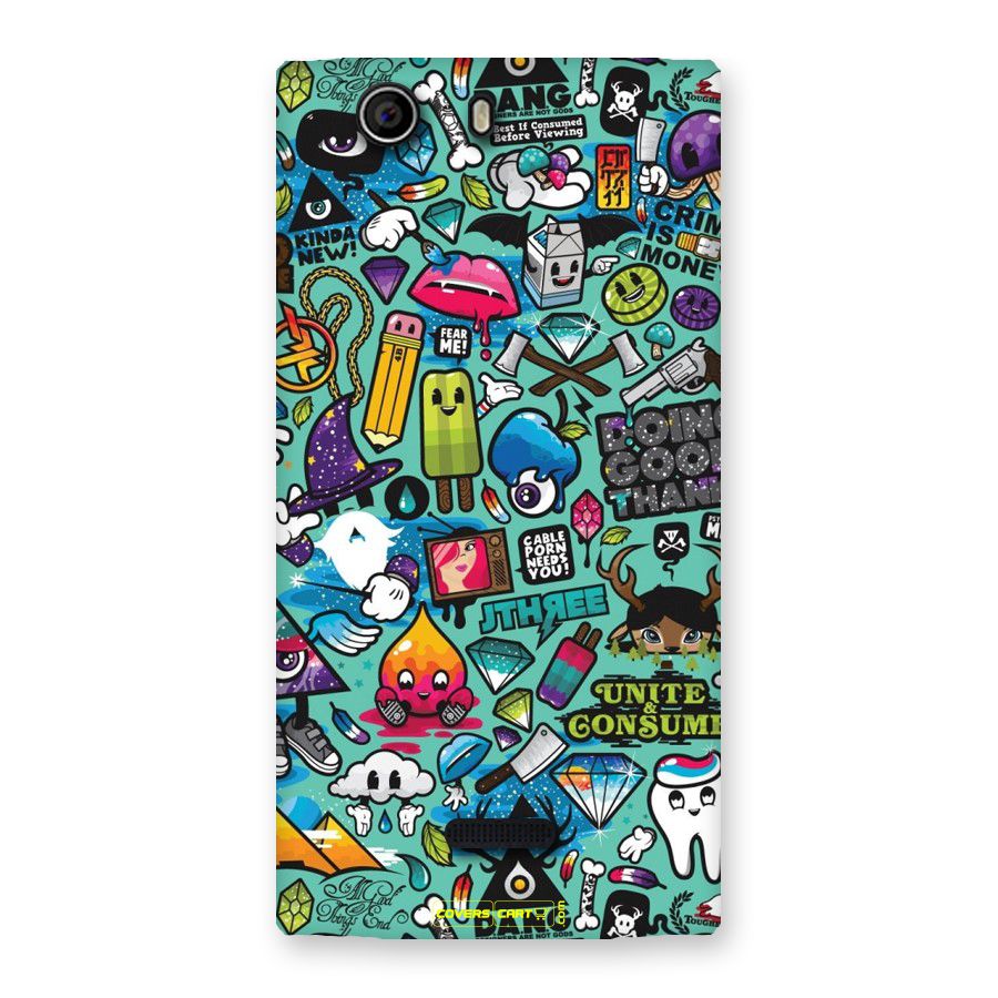 Sweet Candies Back Case for Canvas Nitro 2 E311
