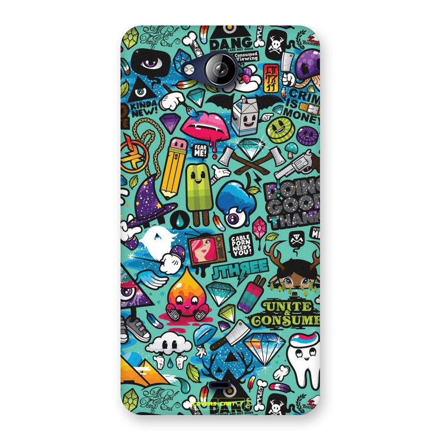 Sweet Candies Back Case for Canvas Play Q355
