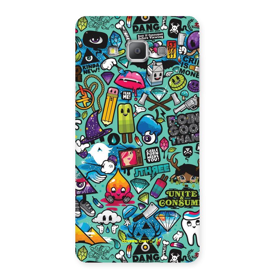 Sweet Candies Back Case for Galaxy A7