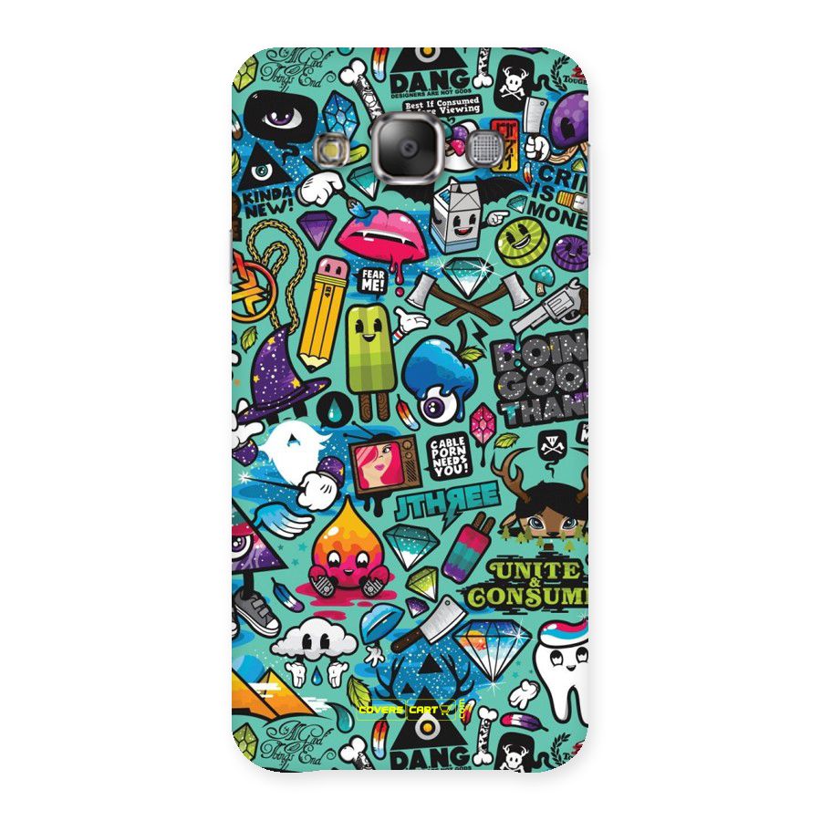 Sweet Candies Back Case for Galaxy E7