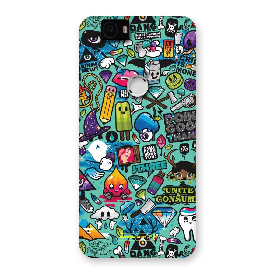 Sweet Candies Back Case for Google Nexus-6P