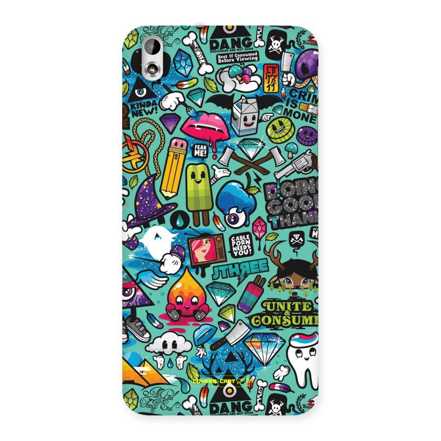 Sweet Candies Back Case for HTC Desire 816g