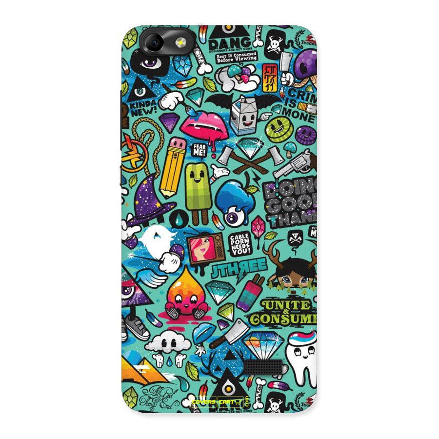 Sweet Candies Back Case for Honor 4C