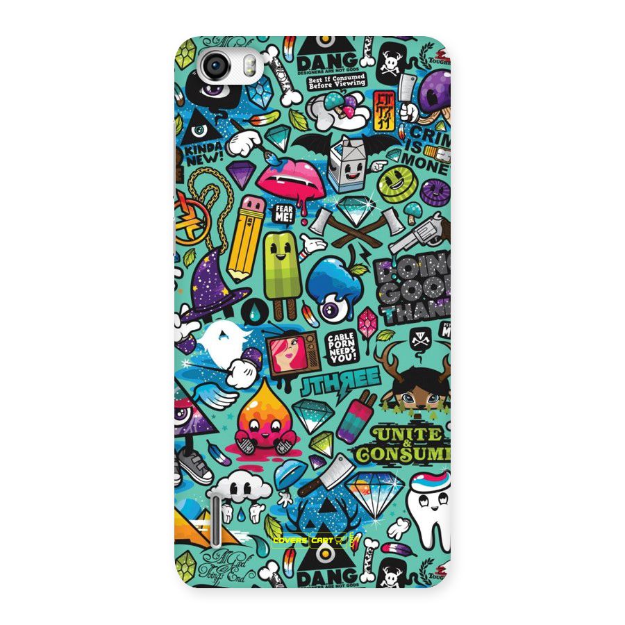 Sweet Candies Back Case for Honor 6