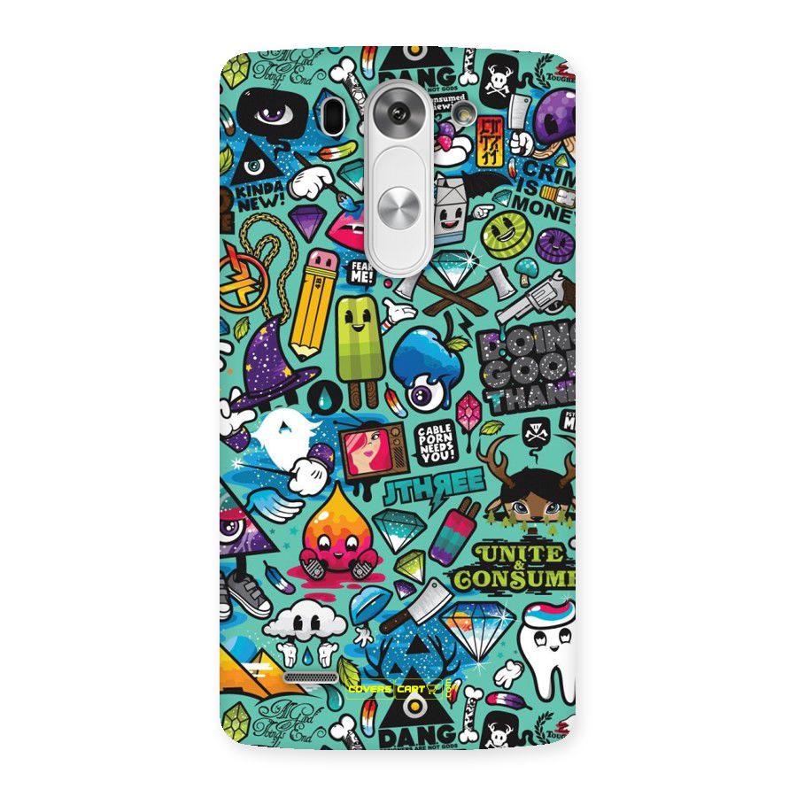 Sweet Candies Back Case for LG G3 Mini