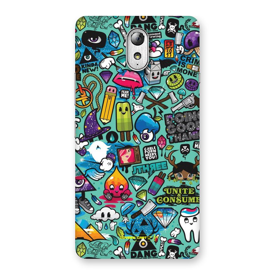 Sweet Candies Back Case for Lenovo Vibe P1M