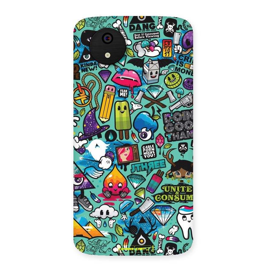 Sweet Candies Back Case for Micromax Canvas A1