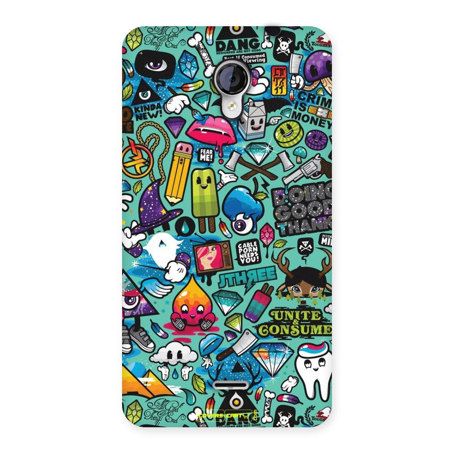 Sweet Candies Back Case for Micromax Unite 2 A106