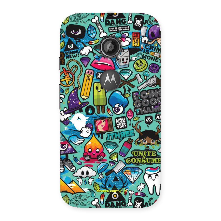 Sweet Candies Back Case for Moto E 2nd Gen