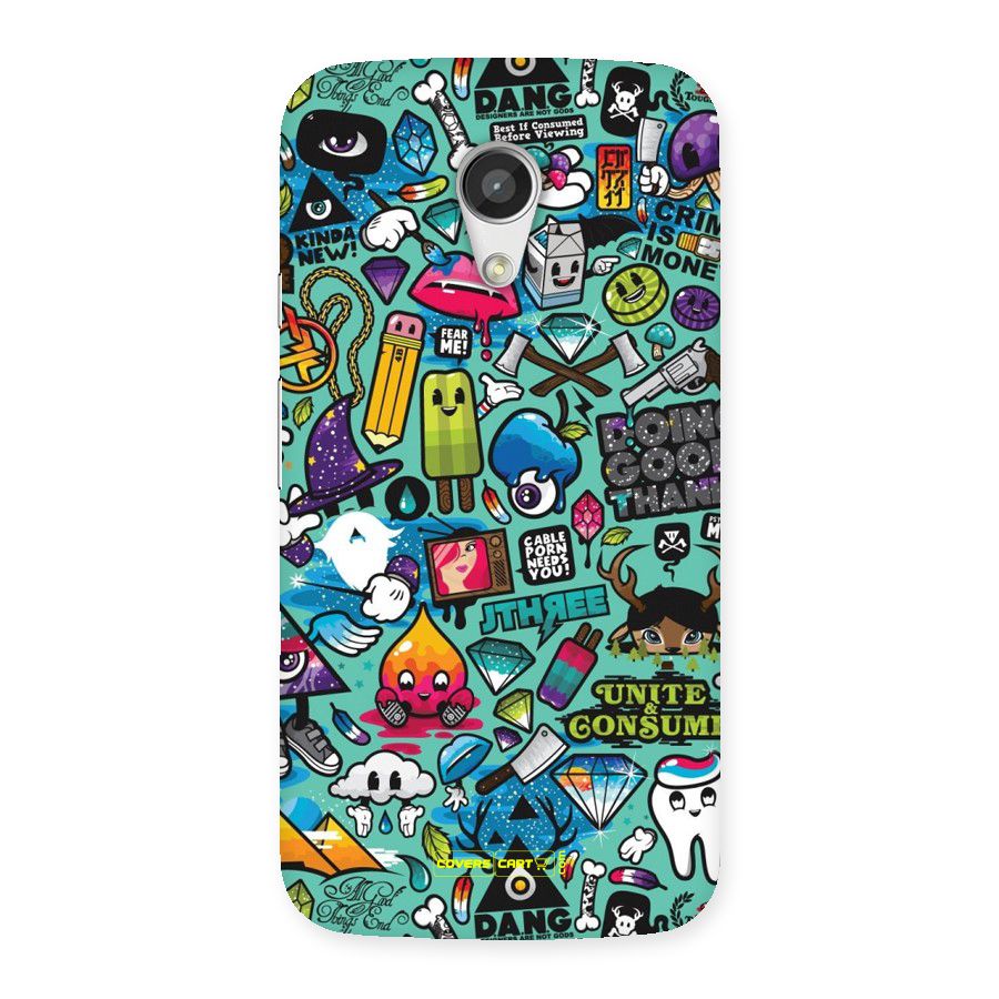 Sweet Candies Back Case for Moto G 2nd Gen