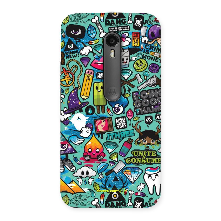 Sweet Candies Back Case for Moto G Turbo