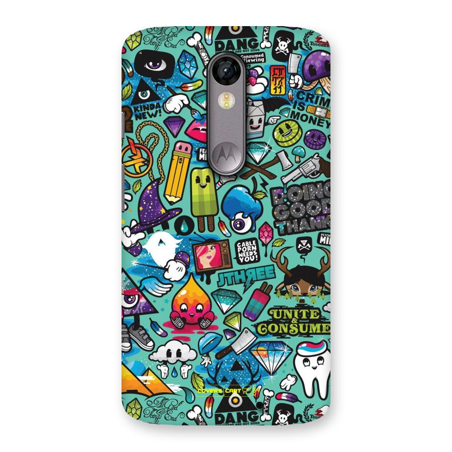 Sweet Candies Back Case for Moto X Force