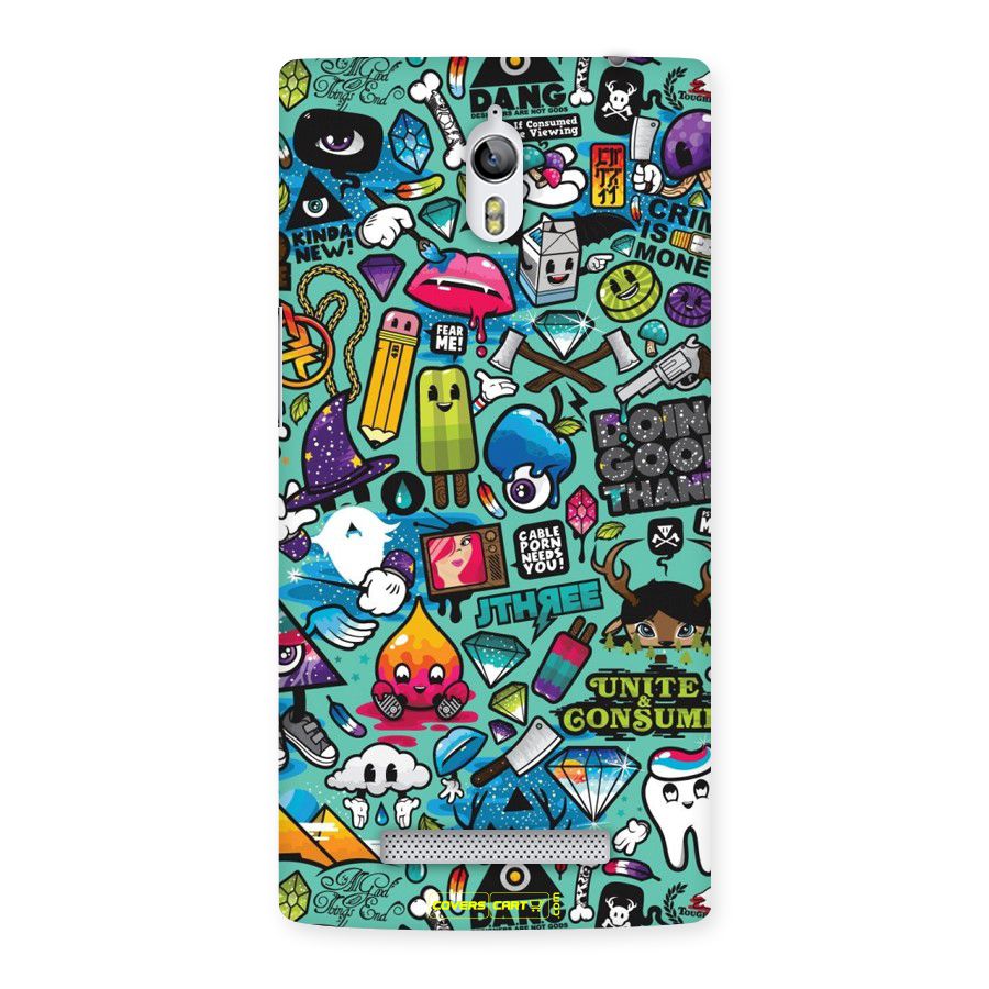 Sweet Candies Back Case for Oppo Find 7