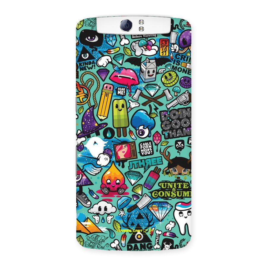 Sweet Candies Back Case for Oppo N1