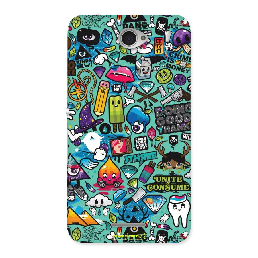Sweet Candies Back Case for Sony Xperia E4