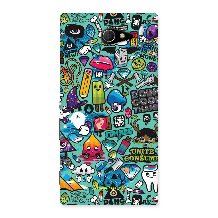 Sweet Candies Back Case for Sony Xperia M2