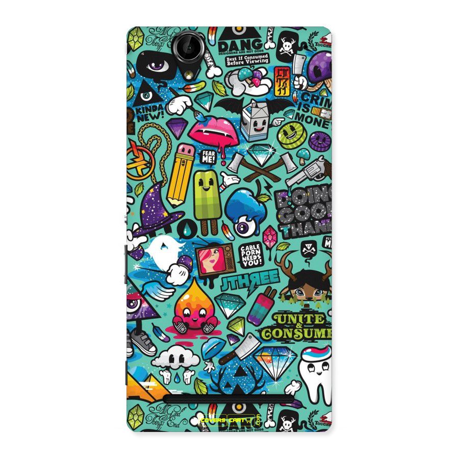 Sweet Candies Back Case for Sony Xperia T2